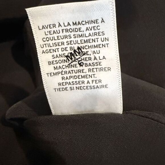 Something Navy Black and White Floral Cami Top Tank Spaghetti Straps Size XXS - Picture 5 of 10